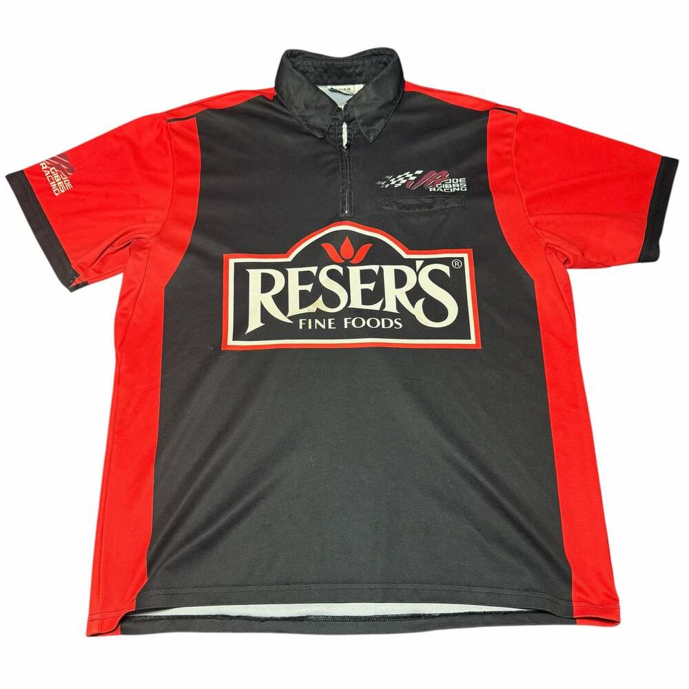 Forza Racewear Joe Gibbs Racing Reser's Fine Foods Nascar Pit Crew Shirt Medium